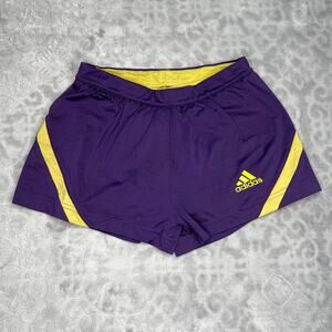 Adidas Purple Yellow Shorts XS